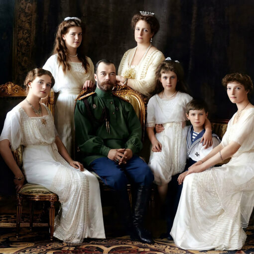 фотография царской семьи Николая 2